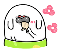 mimic the same expression animals sticker #8868929