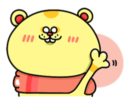 mimic the same expression animals sticker #8868932