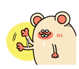 mimic the same expression animals sticker #8868933