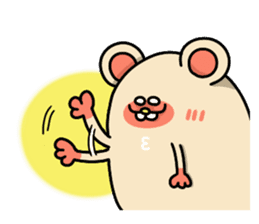 mimic the same expression animals sticker #8868933