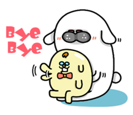 mimic the same expression animals sticker #8868934