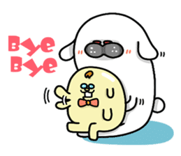 mimic the same expression animals sticker #8868934