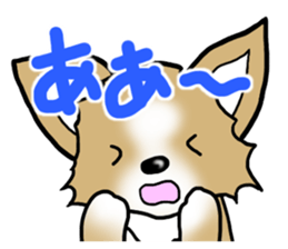 Dog Message Chihuahua sticker #8868995