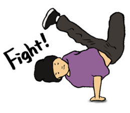 I Love Hip Hop & Breakin' Part2 sticker #8869579