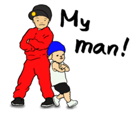 I Love Hip Hop & Breakin' Part2 sticker #8869605