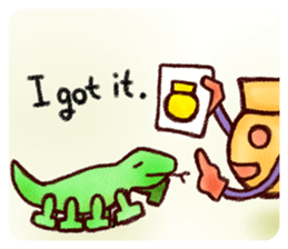 Mukage-kun(English version) sticker #8869705