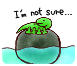 Mukage-kun(English version) sticker #8869709