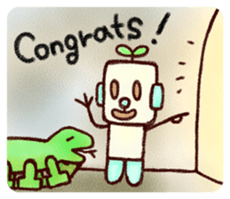 Mukage-kun(English version) sticker #8869724