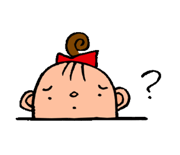 Half-moon of girls and boys sticker #8870030