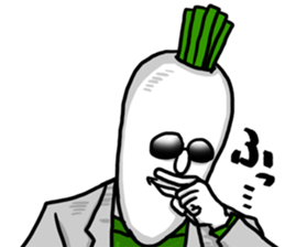 Dandy radish sticker #8870089
