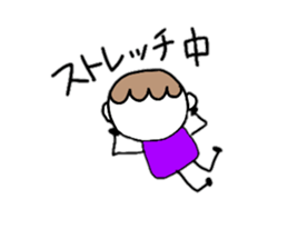 Sticker of mother and the daughter sticker #8870589