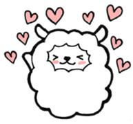 Love sheep daily sticker #8871097
