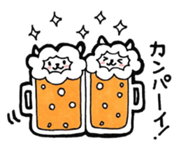 Love sheep daily sticker #8871101