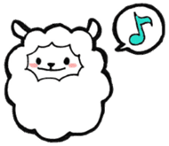 Love sheep daily sticker #8871104