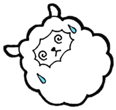 Love sheep daily sticker #8871110