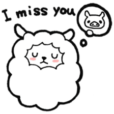 Love sheep daily sticker #8871113