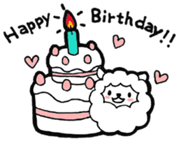 Love sheep daily sticker #8871114