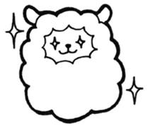 Love sheep daily sticker #8871121