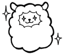 Love sheep daily sticker #8871121