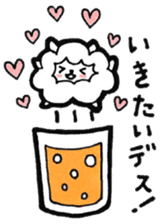 Love sheep daily sticker #8871125