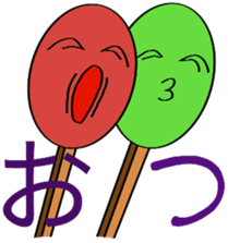 Luck of matchstick sticker #8871302