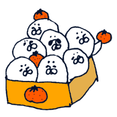 Sticker for people enjoying winter