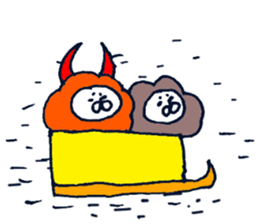 Sticker for people enjoying winter sticker #8871730