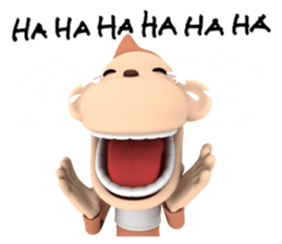 Monkey James sticker #8872267