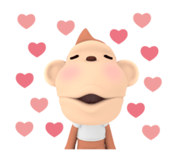 Monkey James sticker #8872275