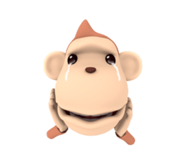 Monkey James sticker #8872278