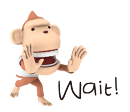 Monkey James sticker #8872283