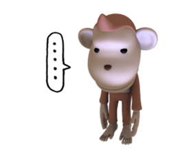 Monkey James sticker #8872285