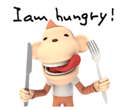 Monkey James sticker #8872286