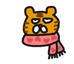 Tigers daily life sticker #8872341