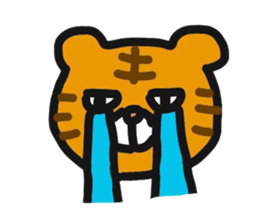 Tigers daily life sticker #8872347