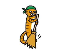 Tigers daily life sticker #8872361