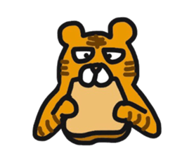 Tigers daily life sticker #8872365