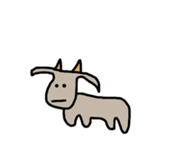 hurman animal food sticker #8873506