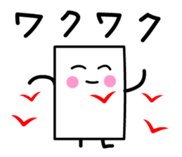 Cardman confronts stormy winds 5 sticker #8873648