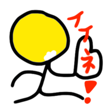 Cute characters of Felt-tip pen sticker #8873736