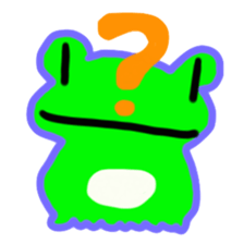 Cute characters of Felt-tip pen sticker #8873740