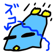 Cute characters of Felt-tip pen sticker #8873748