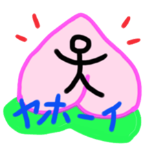 Cute characters of Felt-tip pen sticker #8873749