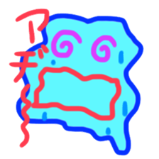 Cute characters of Felt-tip pen sticker #8873764