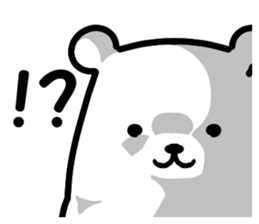 simple is the best bear version sticker #8874175