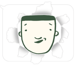 Kagoshima accent balloon sticker #8874531