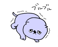 plain cat sticker #8874621