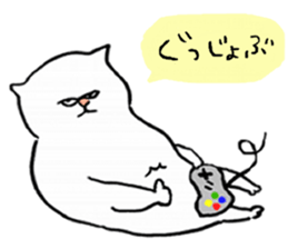 plain cat sticker #8874627