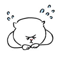 plain cat sticker #8874632