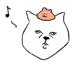 plain cat sticker #8874642